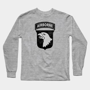 101st Airborne Division Patch (Distressed) Long Sleeve T-Shirt